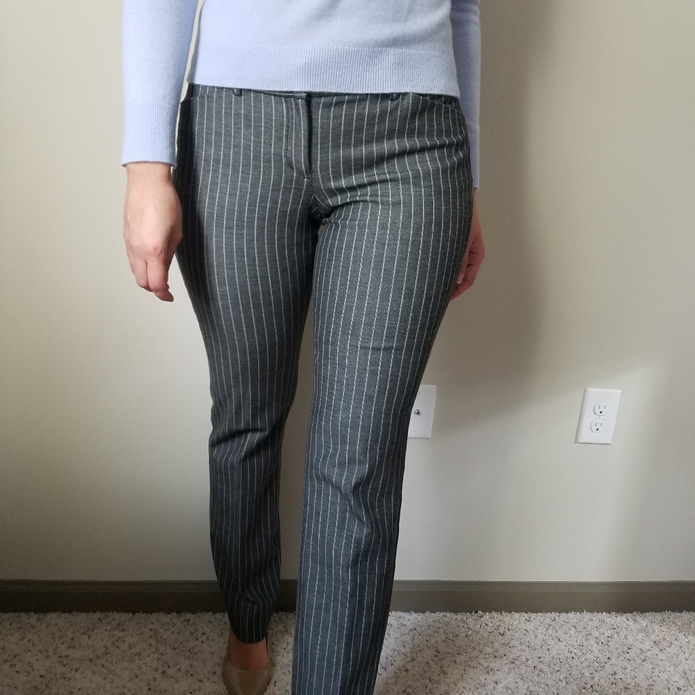 Low Rise Barely Boot Ticking Stripe Pant Long - image 7